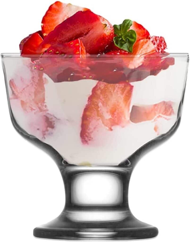 Test : coupes à glace Vikko en verre 200 ml