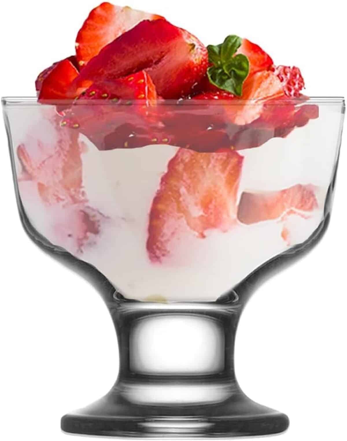 Test : coupes à glace Vikko en verre 200 ml