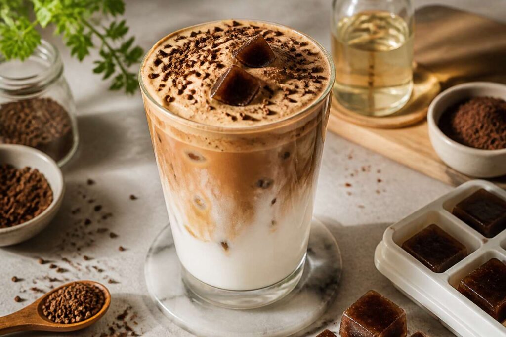 Recette de latte glacé maison : rafraîchissez vos journées d'été