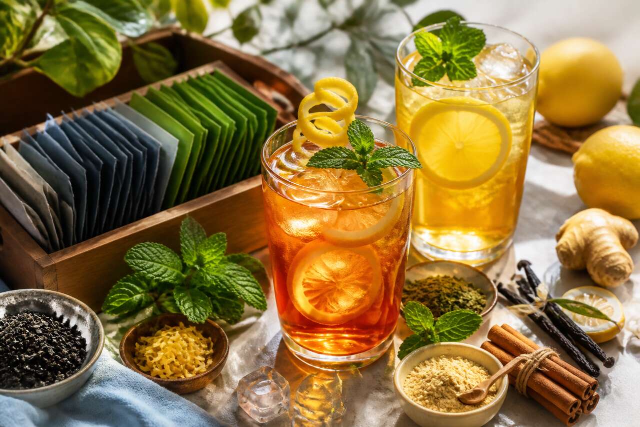 Thés Glacés : recettes Rafraîchissantes pour l'Été