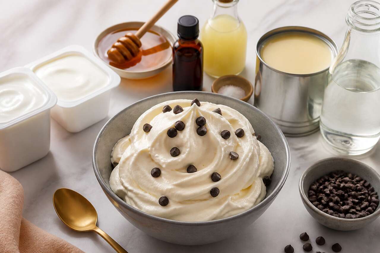 Recette de yaourt glacé maison (frozen yogurt)