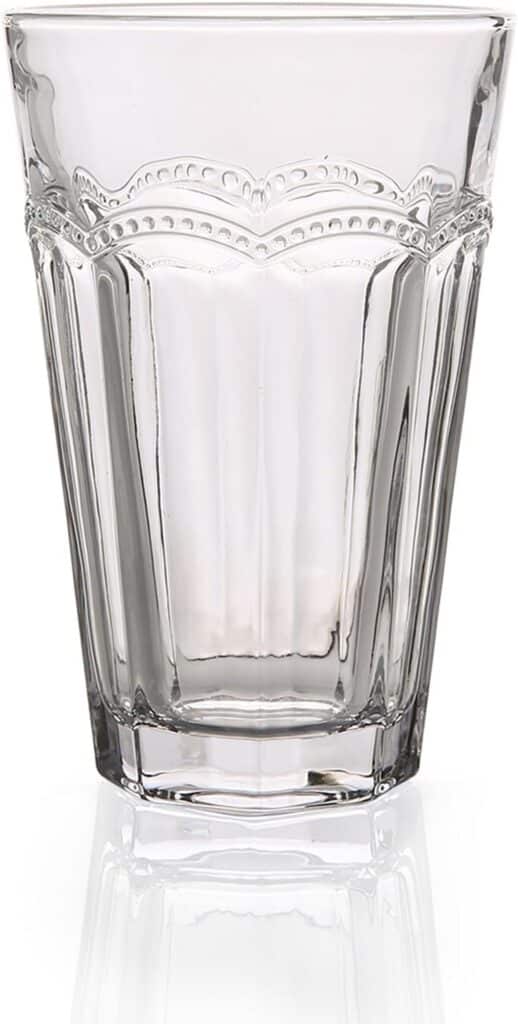 Avis : verres à thé glacé transparents à base épaisse