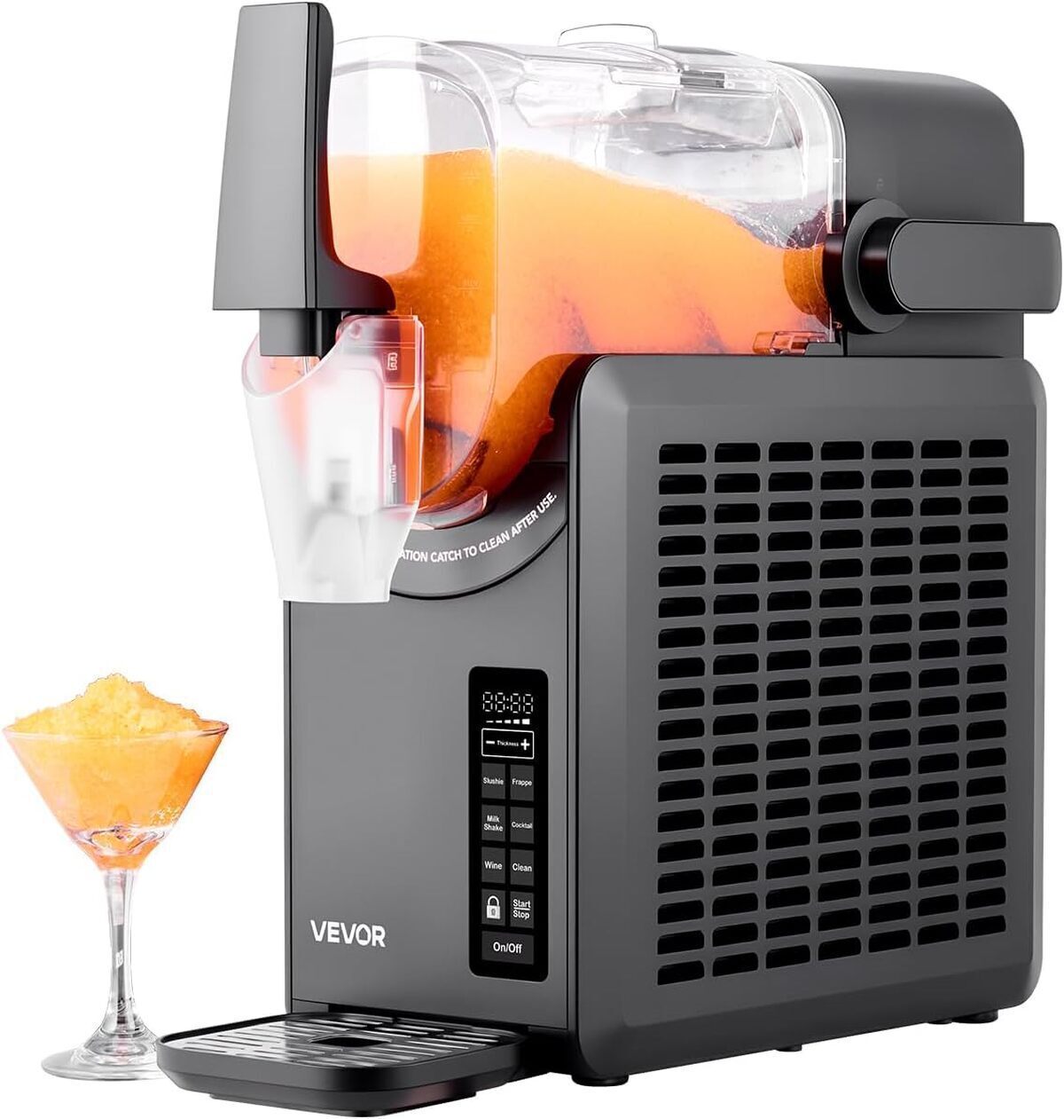 Test de la machine à granité VEVOR 2, 6 L avec programmes préréglés