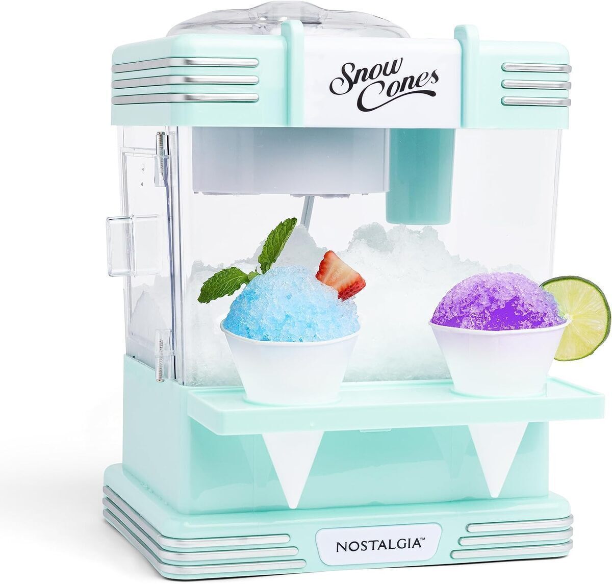 Test : machine à glace rasée Nostalgia rétro
