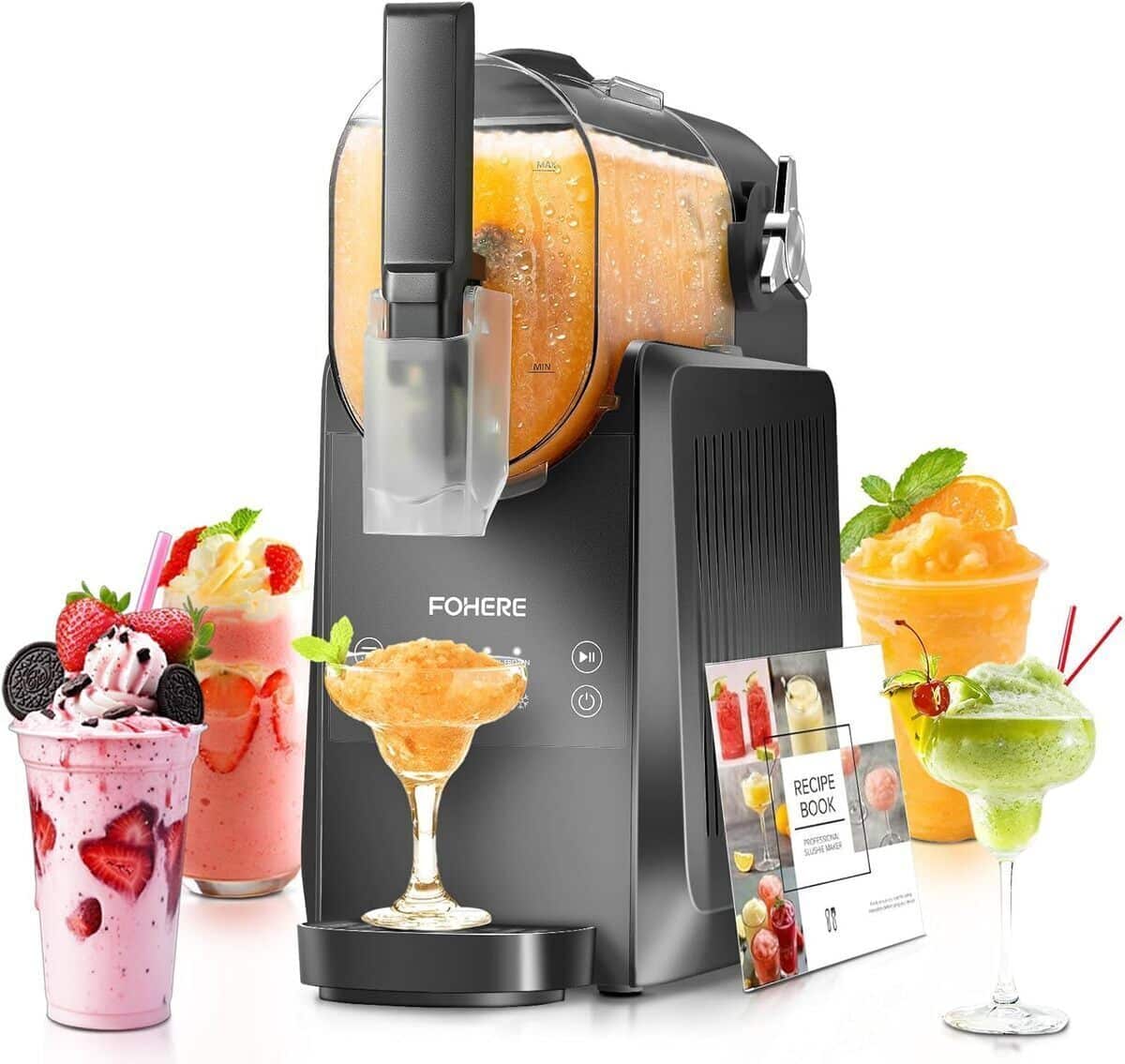 Test : machine à granité FOHERE Slush 2.6L, polyvalence 5-en-1