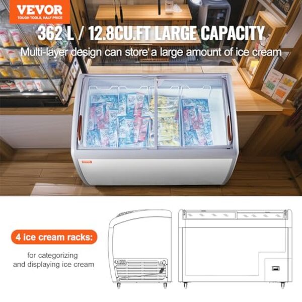 Découvrez notre test complet de la vitrine réfrigérée Vevor 362 L : caractéristiques, performances et avis pour bien choisir votre équipement de congélation.