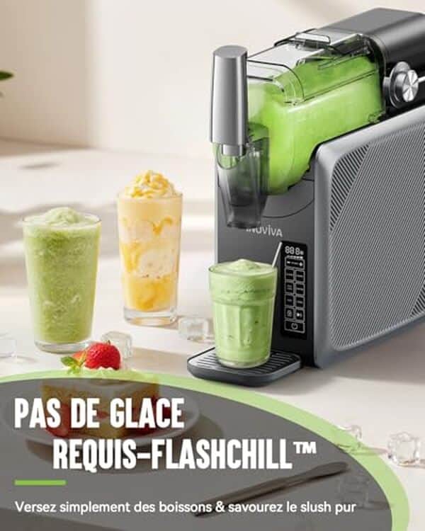 Découvrez notre test détaillé de la machine à slush INOVIVA S1.2 de 2 litres : caractéristiques, performance, système autonettoyant et prix de cette machine sans glace révolutionnaire. 