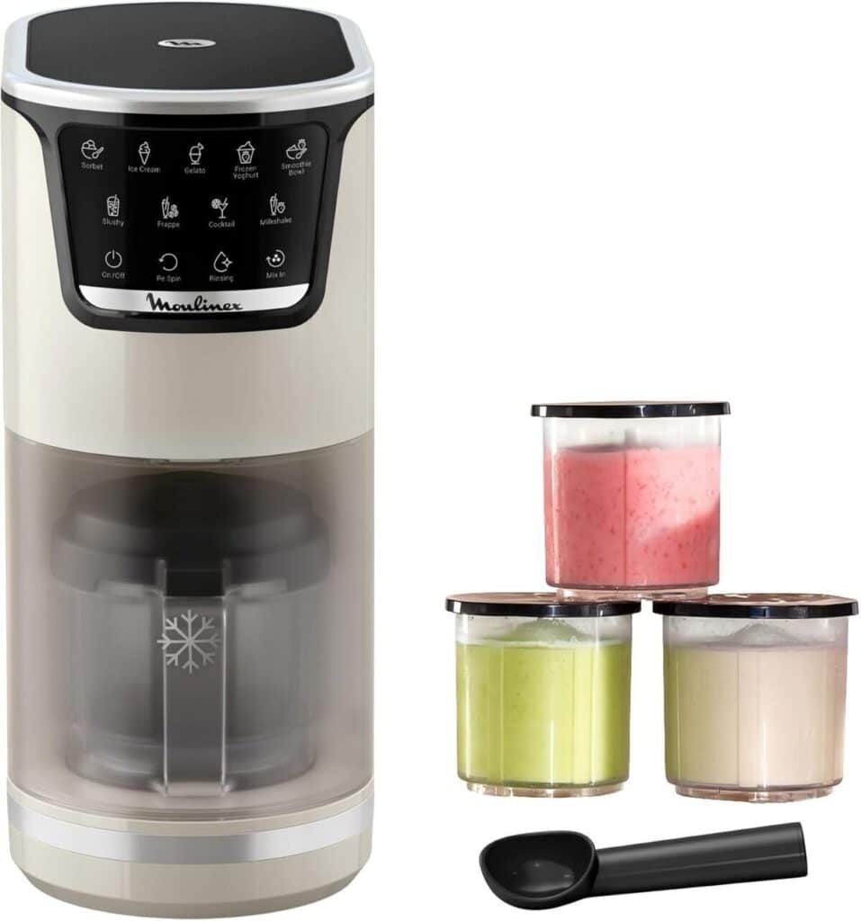 Test de la machine à glaces moulinex dolci MJ604AF0 : performance et facilité