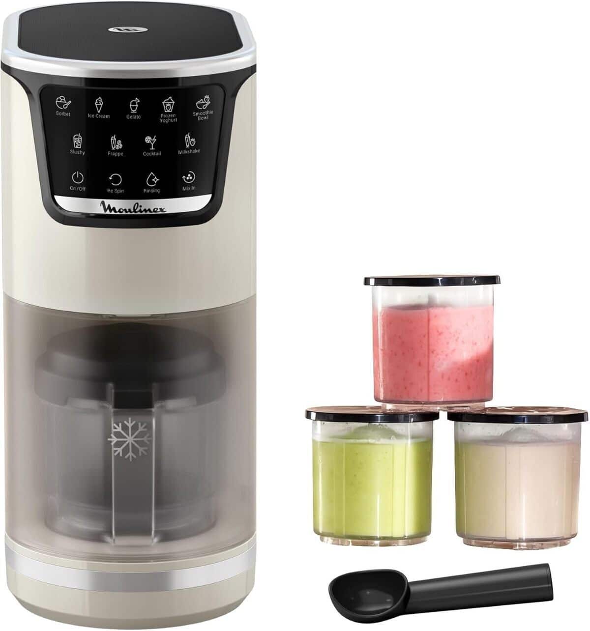 Test de la machine à glaces moulinex dolci MJ604AF0 : performance et facilité