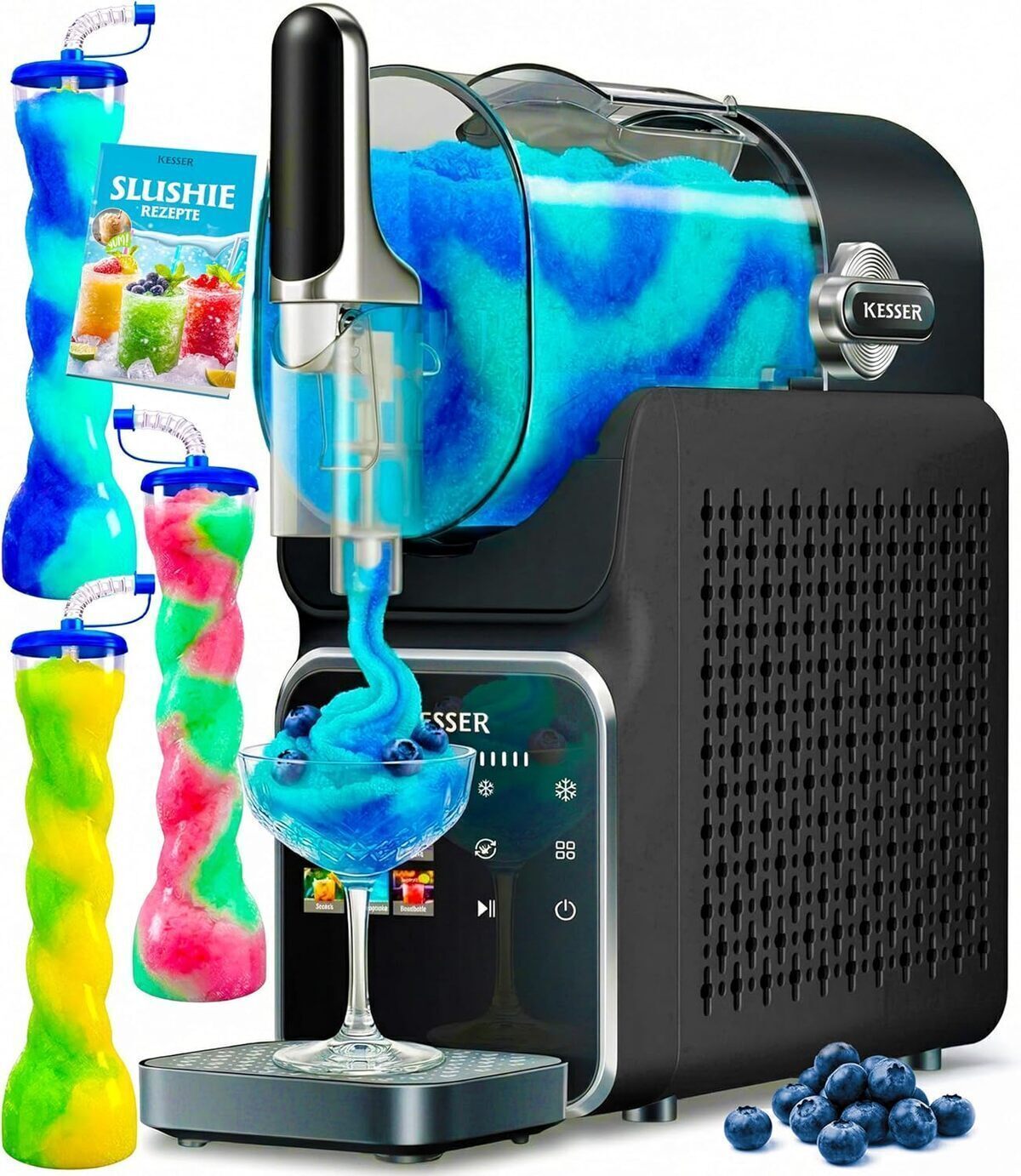 Test : machine à glace KESSER – glacés en 25 min à la maison